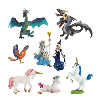 Bullyland fantasifigurer, stort set