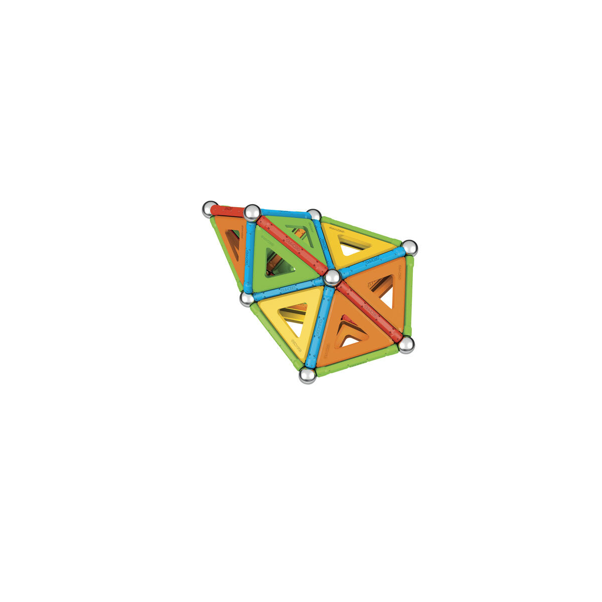 Geomag™ Supercolor Recycled, 78 Pieces