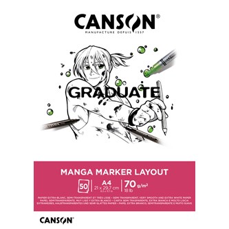 Manga Marker block GRADUATE 70g, A4