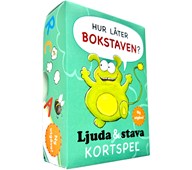 Hur låter bokstaven? Kortspel Ljuda & Stava