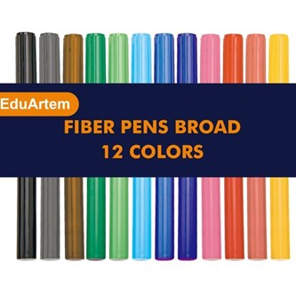 Fiberpennor EduArtem Maxi, 12-pack