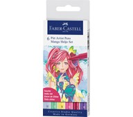 Mangapennor Faber Castell 6-pack