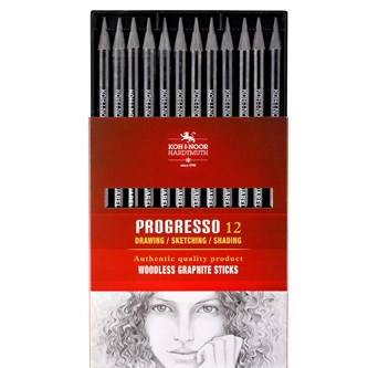 Grafitpenna massiv 12-pack