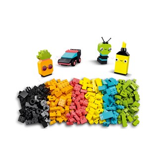 LEGO® Classic Kreativt skoj med neonfärger