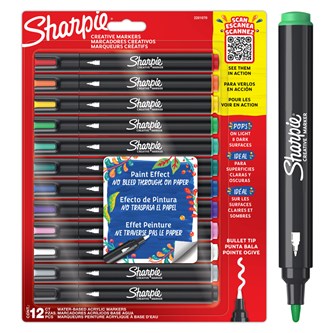 Sharpie Acrylic marker 12-pack