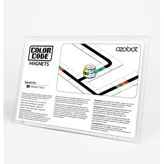 Ozobot Color Code Magnets Special Moves Kit (18 Tiles)