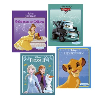 Minibok, Disney 4-pack