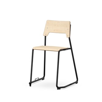 Stol Como FSC BX medstativ inkl. koppling sh 45 cm mellan sits svart stativ