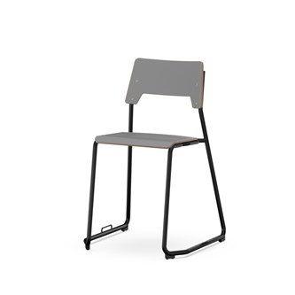 Stol Como FSC BX medstativ inkl. koppling sh 45 cm mellan sits svart stativ