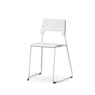 Stol Como FSC BX medstativ inkl. koppling sh 45 cm mellan sits vitt stativ