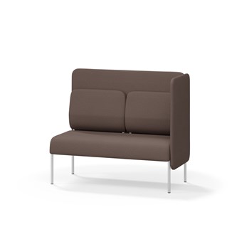 Soffa Adapt 120 mellanhög rygg, sidopanel vänster SH45 H108