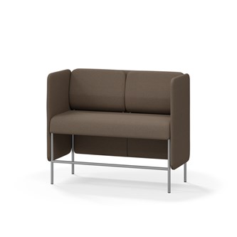 Soffa Adapt 120 låg rygg, sidopaneler SH65 H108