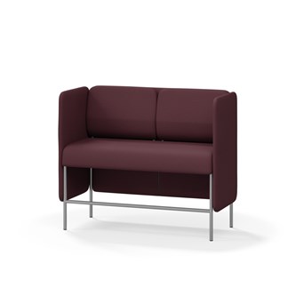 Soffa Adapt 120 låg rygg, sidopaneler SH65 H108