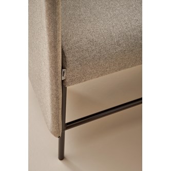 Soffa Adapt 120 mellanhög rygg, sidopanel vänster SH45 H108