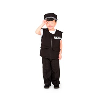 Utklädningsdräkt polis