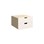 Fixa låda med handhål 2:1, 2 lådor, djup 57