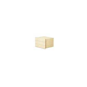 Fixa låda hel 2:1, 3 lådor, djup 45