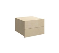 Fixa låda hel 2:1, 2 lådor, djup 57
