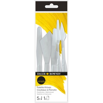 Palettkniv av plast, 5-pack