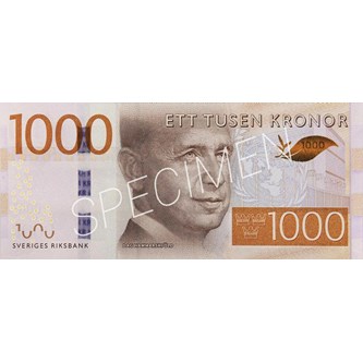 Sedel 1 000 kronor