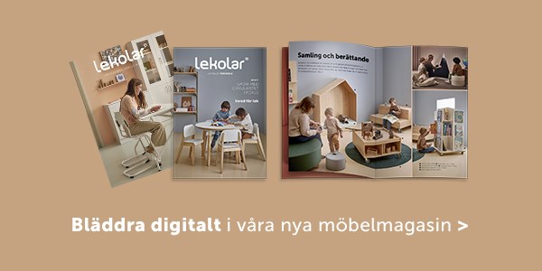 Möbelmagasin med möbler och inredning för skola och förskola