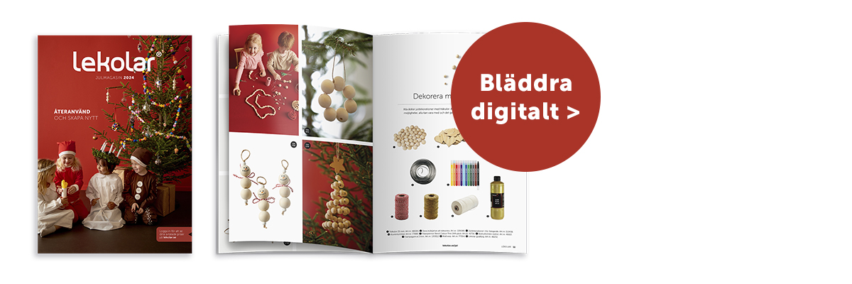 Julmagasin och julpyssel för skola, förskola och fritids