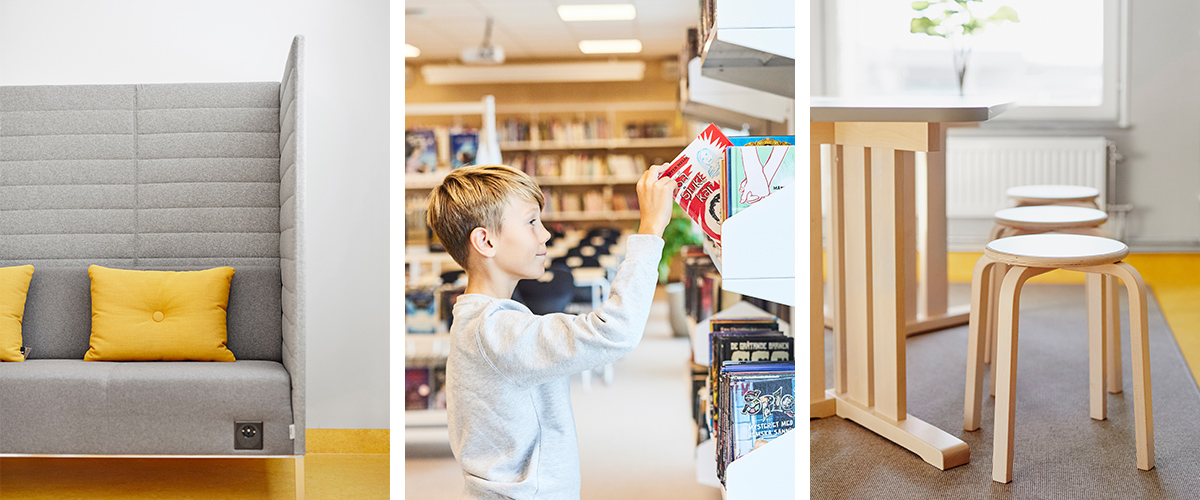 Inredningstips till skolbiblioteket för att öka läslusten